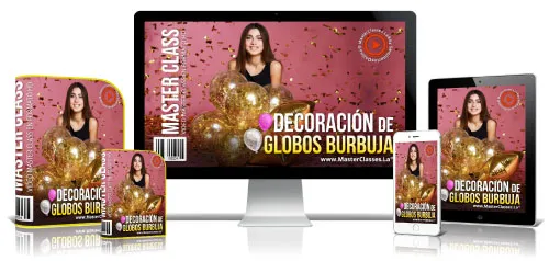 DECORACIÓN DE GLOBOS BURBUJA